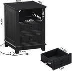 Joaxswe 18" Night Stands Set of 2 - Image 3