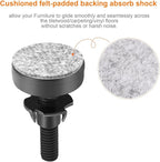 NANMOTUE Leveling Feet Adjustable Furniture Feet, 3/8'' UNC Thread Furniture - Image 3