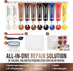 Leather Repair Kit for Furniture, Car Seats and Purse. Vinyl Repair Kit. Super - Image 5