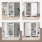 Yizosh Metal Storage Cabinet - Image 5