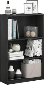 Furinno Jaya Book Shelf, 3-Tier Bookshelf, Bookcase by Furinno-FitsYourSpaceFitsYourBudget
