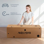 MAXYOYO Folding Sofa Bed, Extra Thick and Long Floor Sofa Convertible Sleeper - Image 6