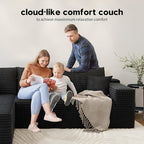 107.5" Cloud Modular Sectional Sofa - Image 7