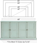 Crosley Furniture Holbrook Traditional Sideboard Buffet Cabinet, Kitchen Storage - Image 3