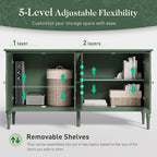 RoyalCraft 118" Buffet Cabinet - Image 4