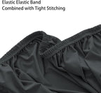 Super Stretch 40x40x15 inch Square Ottoman Cover- Soft Form Fit Ottoman Cover - Image 6