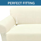 Loveseat Slipcover with 2 Pillow Cover - Image 3