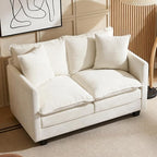 Loveseat Sofa, Comfy Chenille Small Couch by Unknown