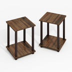 Furinno Simplistic Side Table Set of 2, End Table, Night Stand, Nightstand - Image 6