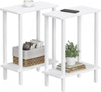 TUTOTAK Small Side Table, Narrow End Table, Skinny Sofa Table, Slim Nightstand by ChoosetutotakFurnitureBuildYourCozyHome