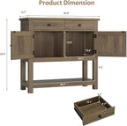 HOSTACK Farmhouse Console Table - Image 2