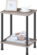 HOOBRO End Tables Set of 2, Small Side Table, Nightstand - Image 5