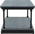24/7 Shop at Home Ambridge Transitional Multi-Storage Wood 2-Piece Coffee Table - Image 7