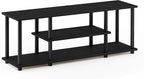 Furinno Turn-N-Tube No Tools 3D 3-Tier Entertainment TV Stand up to 50 inch TV - Image 4