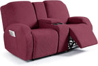 Ruaozz Loveseat Recliner Covers by RuaozzFurnitureCovers