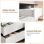 Jocoevol Modern LED 6 Drawer Dresser - Image 6
