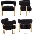 Modern Barrel Accent Chair - Image 8