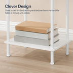 HOOBRO Side Table with Charging Station, End Table with USB Port and Outlets - Image 8