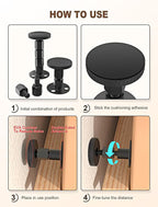 2PCS Adjustable Threaded Bed Frame Anti-Shake Tool, Upgraded Headboard stoppers - Image 4