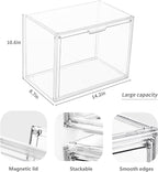 Clear Stackable Plastic Storage Bins - Image 2