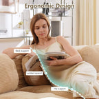 Boneless Sectional Couch, No Assembly Required, 117.3” U Shaped Modular Cloud - Image 4
