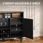 Vabches 45" Wine Bar Cabinet - Image 6