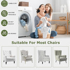HAOYONG Wing Chair Slipcovers Printed Wingback Chair Covers 2 Pieces Wingback - Image 6