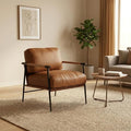 Ya-Home Mid-Century Accent Chair, Soft Armchair PU Leather Lounge Chair by Ya-Home