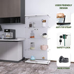 Beauty4U Glass Display Cabinet - Image 5