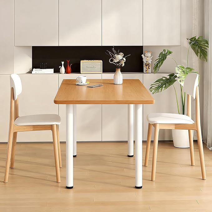 QLLY 28 inch Adjustable Metal Desk Legs, Heavy Duty Furniture Table Legs - Image 7