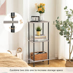 HOOBRO End Tables Set of 2, Small Side Table, Nightstand - Image 4