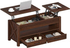 Seventable Coffee Table, 39.3" Lift Top Coffee Table by Seventable