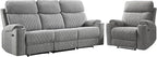 HAOMARKETS 2-Piece Electric Recliner Sofa Set - Image 8