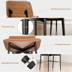 YaFiti Dining Chairs Set of 6, Dining Room and Kitchen Chairs, Mid Century - Image 5