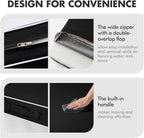 MIULEE Black Outdoor Seat Cushion 24x24 Inch Waterproof & 3 Year Fade Resistant - Image 7