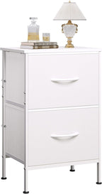 WLIVE White Night Stand, Small Dresser by WLIVE
