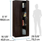 Sauder Storage Cabinet/ Pantry cabinets, 29.61 " x D: 16.02 " x H: 71.50" - Image 3