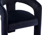 VESCASA Velvet Barrel Dining Chair - Image 6