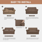 Easy-Going 100% Waterproof Loveseat Couch Cover, Dual Waterproof Sofa Cover - Image 5