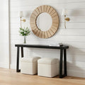Plank+Beam Solid Wood Console Table, 66 Inch, Sofa Table, Narrow Entryway Table by PlankBeam
