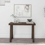 Plank+Beam Solid Wood Console Table, 46 Inch, Sofa Table, Narrow Entryway Table - Image 3