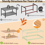 ZenStyle Industrial Coffee Table - Image 7