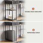 DUMOS 48" Small Computer Home Office Desk - Image 8