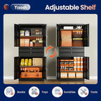 Yizosh Metal Garage Storage Cabinet - Image 5