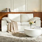 ANONER 78" Loveseat Sofa, Deep Seats, Cloud Sectional Couches by ANONER