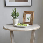 Set of 2 Rustic Farmhouse end Table - Image 2