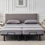 Kingnex Split Queen Sheets for Adjustable Bed Soft 1800 Microfiber 5 Pieces - Image 7