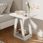 FROMJBEST End Tables Living Room, Side Table Beside Sofa, Nightstand - Image 4