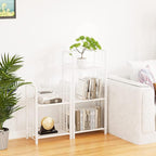 Bookshelf Storage Shelf Bookcase Freestanding Storage Stand - Image 5