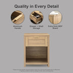 OAKHAM HOME Nightstands, Boho End Table - Image 5